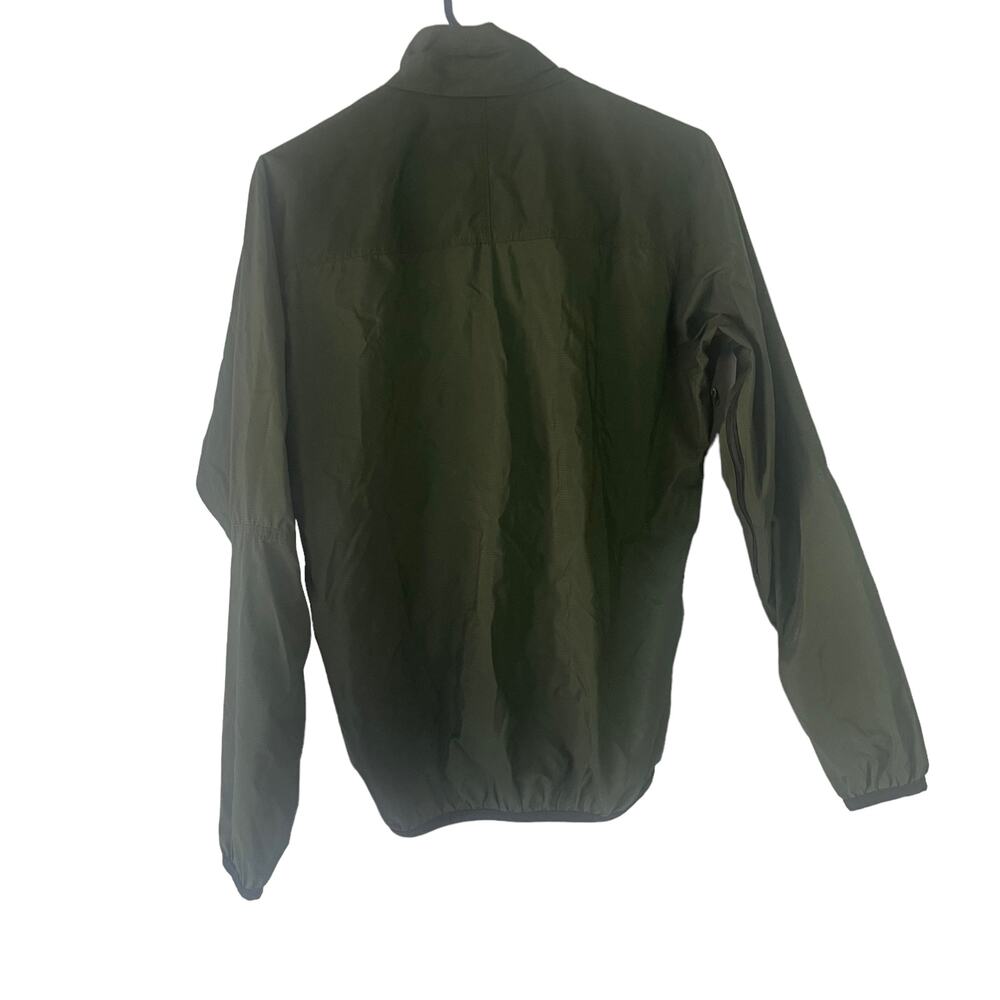 MoonStone Women's Size Small Green Rain Windbreaker Jacket - Picture 5 of 7